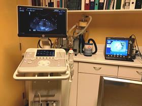 Nieuwste generatie Esaote MylabX5Vet ultrasoonsysteem